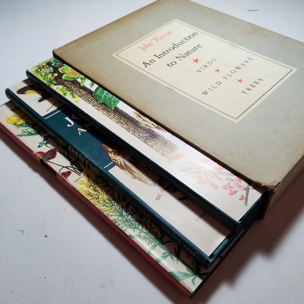 Rare 3 book set by John Kieran. An Intro to Nature. Birds, Wildflowers, Trees - Picture 11 of 11